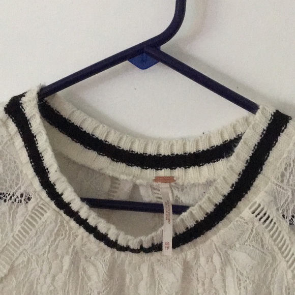 Free People off-white Lace tank, size XS - Picture 6 of 6